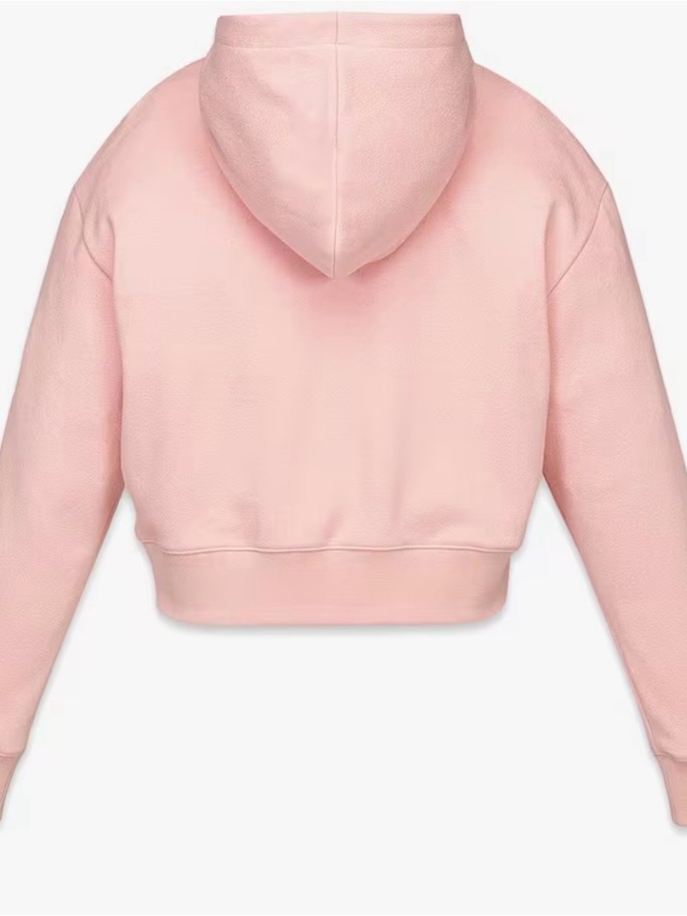 MCM Pale Pink Hooded Pullover Sweatshirt. NWT - Picture 9 of 10